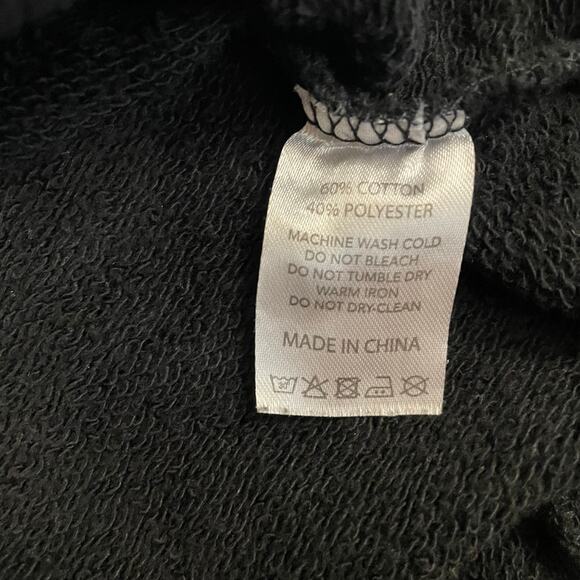 Saski Collection Black Cropped Hoodie Logo Small – 17.5" Chest 15" Length 2020 - Picture 5 of 8